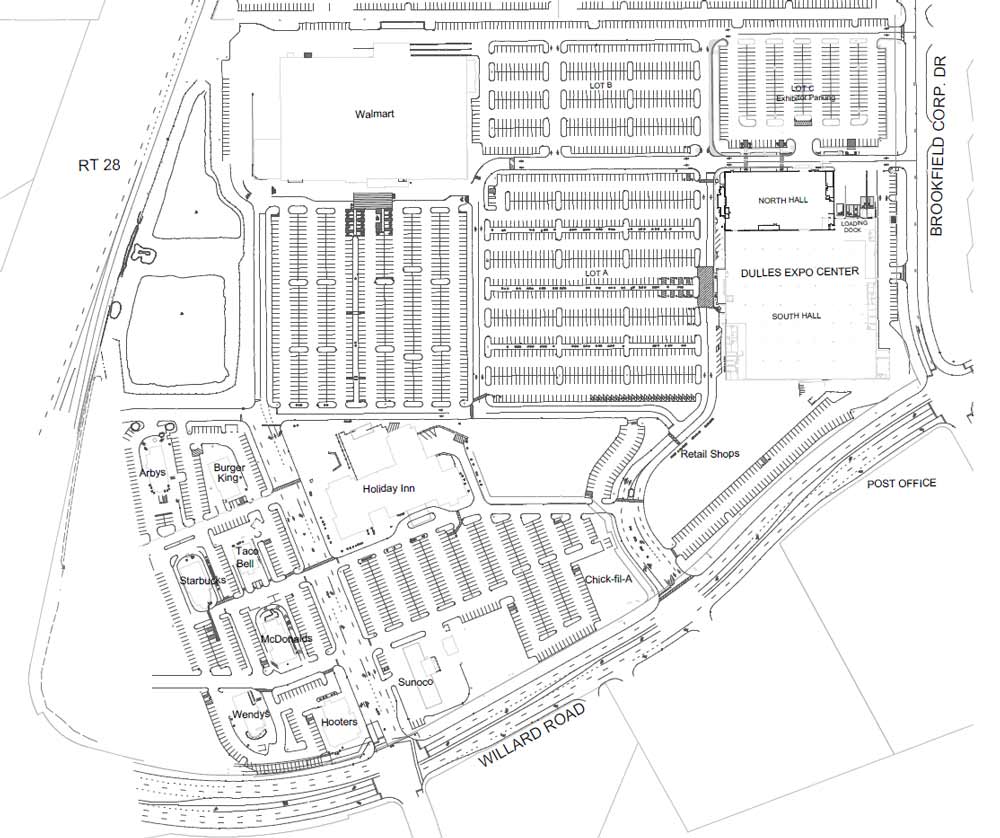 DullesExpo Ikea ChantillyVA Map