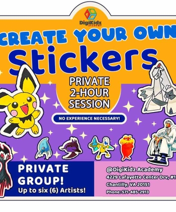 Make a Sticker Workshop - Private Group