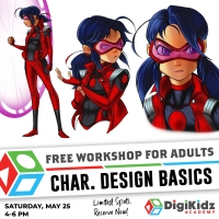Character Design Basics - Free Workshop for Adults