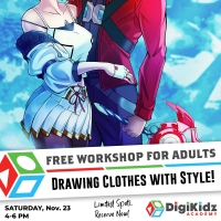 Drawing Clothes with Style! - Free Workshop for Adults