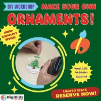 Homeschoolers' Special: Make Your Own Ornament Workshop