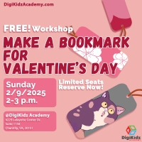 Make a Bookmark for Valentine's Day